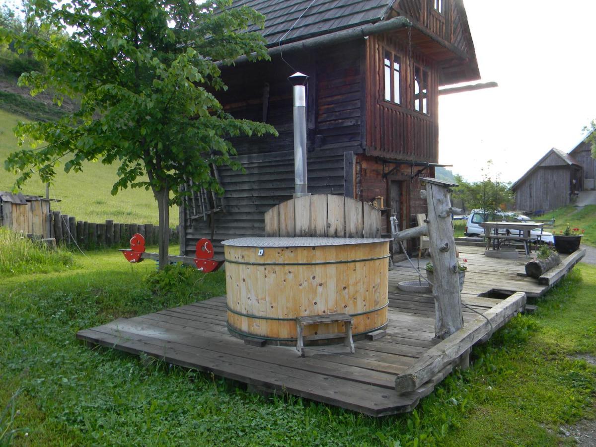 Huettenferien Koeberlhof Sankt Georgen ob Murau Exteriör bild