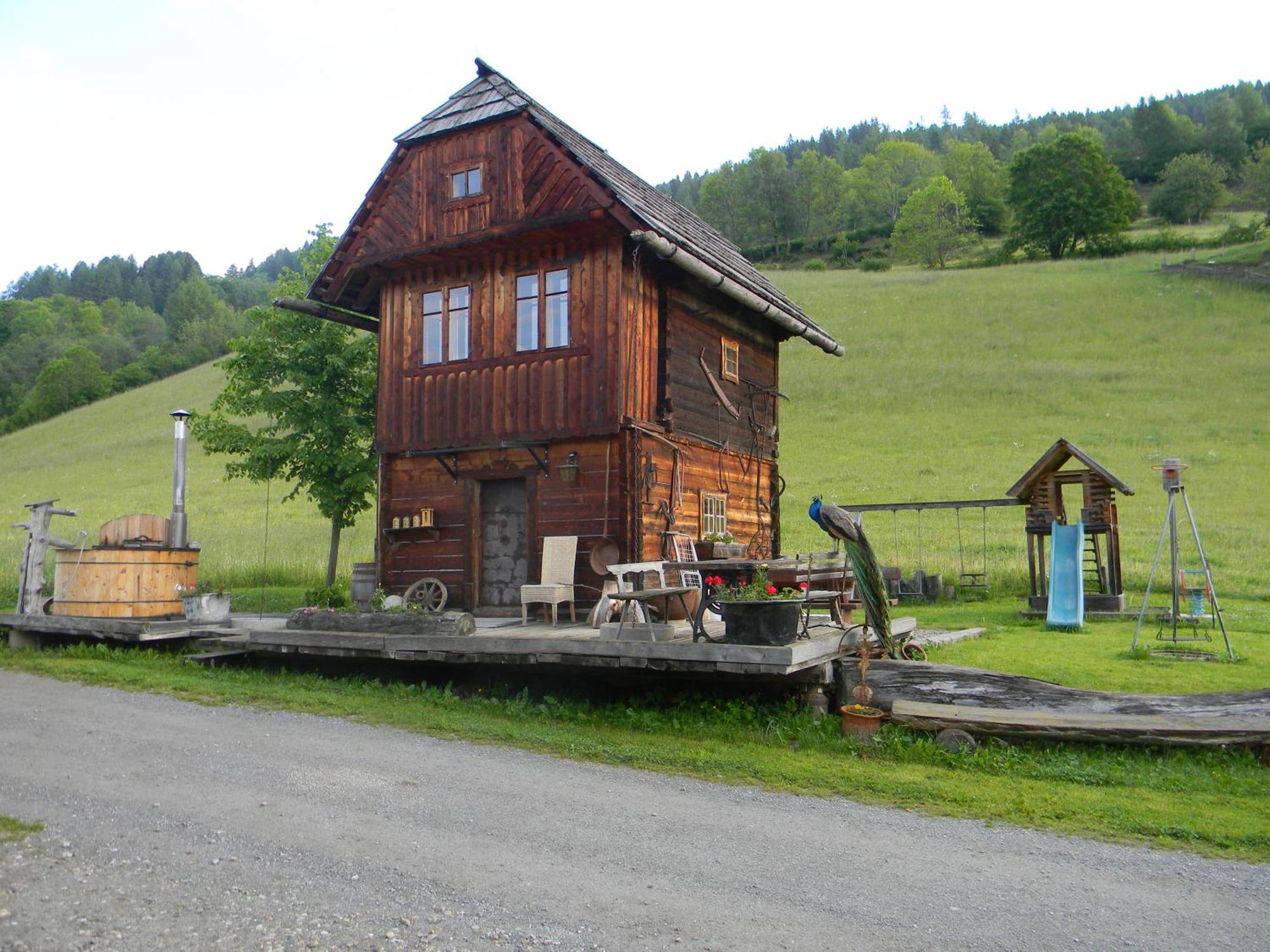 Huettenferien Koeberlhof Sankt Georgen ob Murau Exteriör bild
